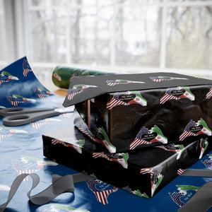 Iran Wrapping Paper Roll No War Yes Hummanity Persian American Flag Heart Political Statement TS10 Black Print Your Wear