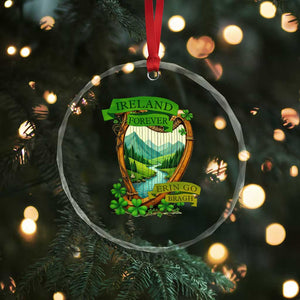 Irish Pride Crystal Glass Ornament Ireland Forever Erin Go Bragh Harp Shamrock TS11 Print Your Wear
