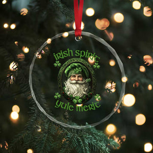 Irish Spirit Yule Merit Crystal Glass Ornament TS09 Print Your Wear