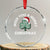 Irish Xmas Crystal Glass Ornament Irish You A Merry Christmas Celtic Shamrock TS09 Transparent Glass 3'' Circle Print Your Wear