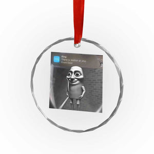 Italian Brainrot Tung Tung Tung Sahur Crystal Glass Ornament Internet Memes Ring with Motion TS10 Print Your Wear