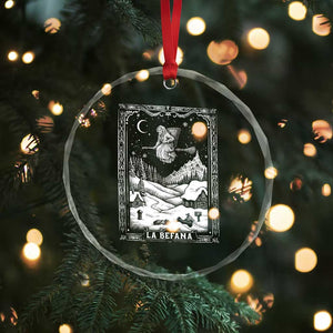 Italian Christmas La Befana Crystal Glass Ornament Buon Befana Folklore Xmas Witch TS11 Print Your Wear