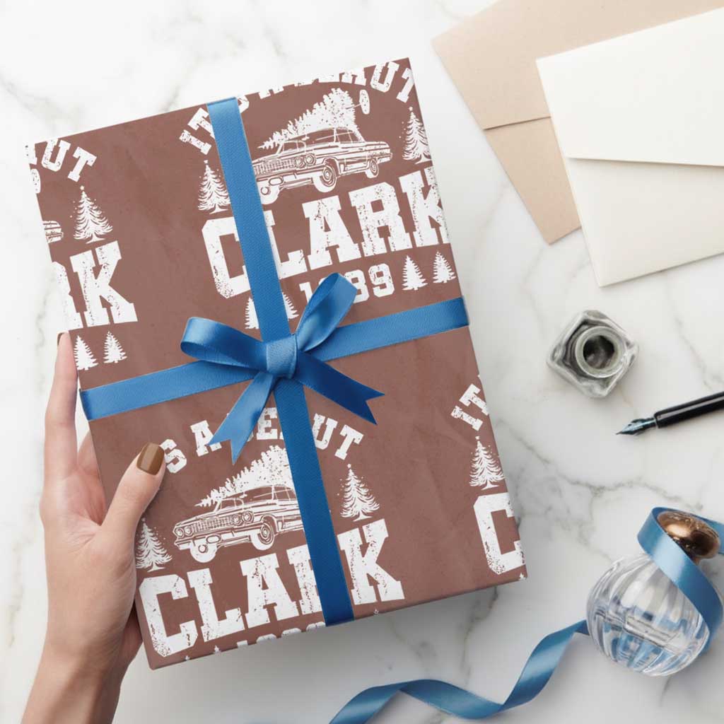It's a Beaut Clark Wrapping Paper Roll Funny Christmas Vacation TS10 Mocha Print Your Wear