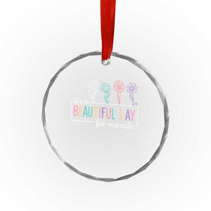 Its a Beautiful Day For IVF Miracle Crystal Glass Ornament Transfer Day Infertility Support Gift TS10 Print Your Wear