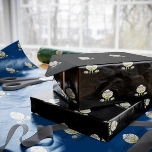 Its Fine I am Fine Everything Is Fine Wrapping Paper Roll Funny Sheep Yarn Chaos TS12 Black Print Your Wear