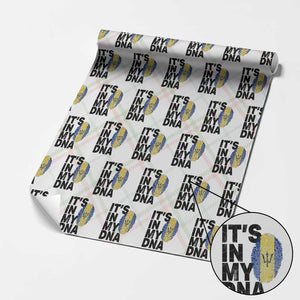 It's In My DNA Barbados Barbadian Wrapping Paper Roll Pride Heritage Patriotic Gift TS10 Christmas Plaid Print Your Wear