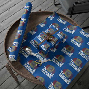 It's in My DNA Espana Spain Spanish Flag Pride Wrapping Paper Roll TS14 Blue Print Your Wear