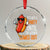 It's Not A Party Until The Wiener Comes Out Crystal Glass Ornament Funny Hot Dog Joke BBQ 4th of July Cookout - Print Your Wear
