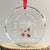 It's The Most Magical Time Of The Year Dream Castle Crystal Glass Ornament TS09 Transparent Glass 3'' Circle Print Your Wear
