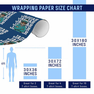 Jaguar Lover Wrapping Paper Roll JJF Football Fan Game Day TS11 Print Your Wear