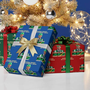 Jamaica Labour Party Wrapping Paper Roll Andrew Holness JLP Supporter Gifts TS10 Print Your Wear
