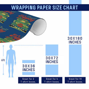 Jamaica Vacation Wrapping Paper Roll Straight Trippin Jamaica Family Girls Trip TS10 Print Your Wear
