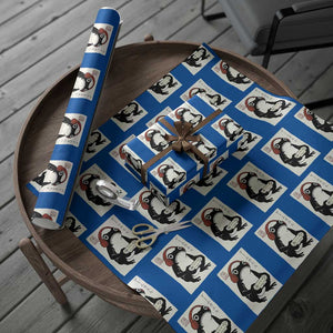Japanese Gamer Frog Wrapping Paper Roll Boys Funny Vintage Gaming TS10 Blue Print Your Wear