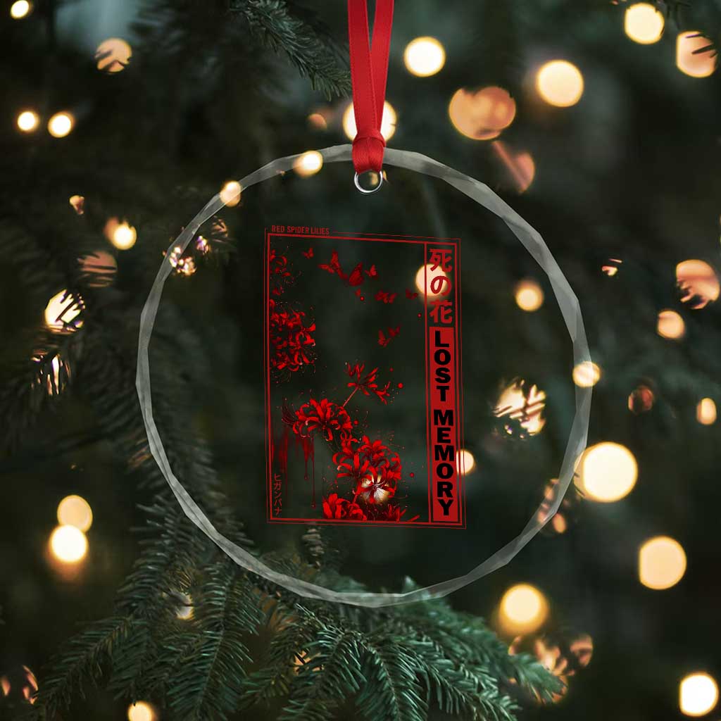 Japanese Spider Lily Crystal Glass Ornament Soft Grunge Anime Aesthetic Flower TS10 Print Your Wear