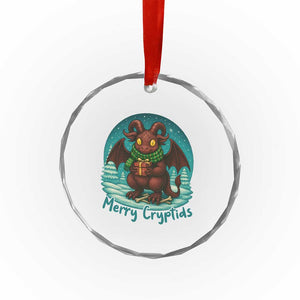 Jersey Devil Crystal Glass Ornament Merry Cryptidmas Funny Christmas Gift TS12 Print Your Wear
