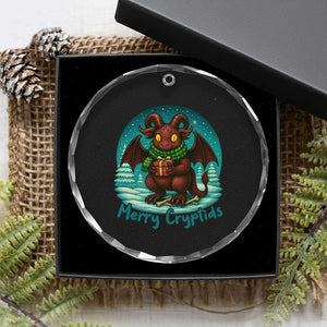 Jersey Devil Crystal Glass Ornament Merry Cryptidmas Funny Christmas Gift TS12 Print Your Wear