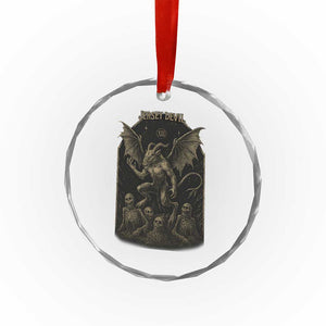 Jersey Devil Crystal Glass Ornament Vintage Weird Creepy Creature Leeds Devil TS10 Print Your Wear