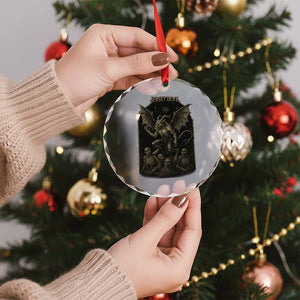 Jersey Devil Crystal Glass Ornament Vintage Weird Creepy Creature Leeds Devil TS10 Print Your Wear