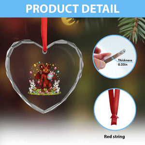 Jersey Devil Easter Egg Hunt Heart Crystal Glass Ornament Funny Pine Barrens Folklore Gift TS12 Print Your Wear