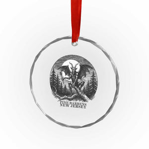 Jersey Devil Playing Dart Crystal Glass Ornament Gothic Horror Gift Pine Barrens New Jersey TS12 Print Your Wear