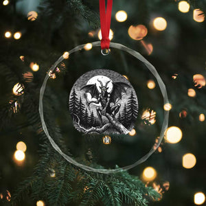 Jersey Devil Playing Dart Crystal Glass Ornament Gothic Horror Gift Pine Barrens New Jersey TS12 Print Your Wear