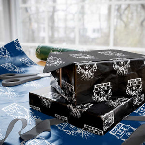 Jesus Abolish Ice Protest Wrapping Paper Roll Religious Faith Justice and Freedom Resistance TS02 Black Print Your Wear