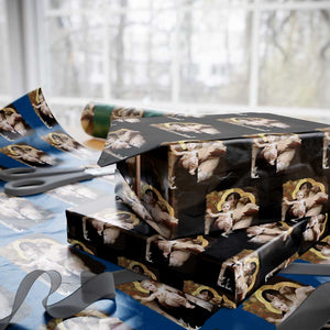 Jesus Christ and Mother Mary William Adolphe Bouguereau Art Wrapping Paper Roll TS11 Black Print Your Wear