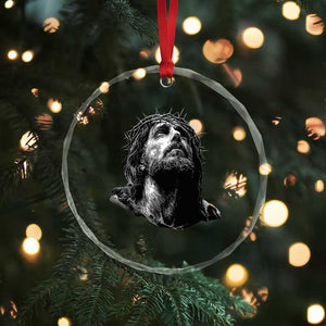Jesus Christ Religious Christian Faith Crown Of Thorns Crystal Glass Ornament TS11 Print Your Wear