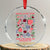 Jesus Is My Jam And I Am Here To Spread It Crystal Glass Ornament Christian Faith TS11 Transparent Glass 3'' Circle Print Your Wear