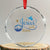 Jesus Is The Reason For The Season Crystal Glass Ornament Nativity Scene TS11 Transparent Glass 3'' Circle Print Your Wear