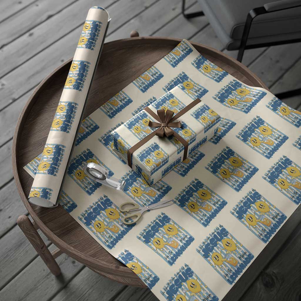 Jesus Lemonade Wrapping Paper Roll Life Gave Me Some Lemons TS14 Beige Print Your Wear