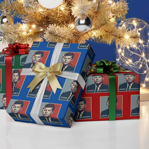 John F Kennedy Wrapping Paper Roll American President History US Presidential Leader TS14 Print Your Wear