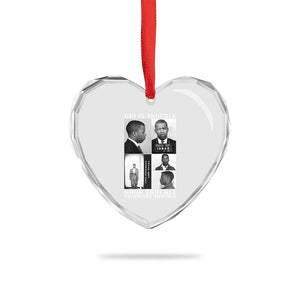 John Lewis Affrican American Heart Crystal Glass Ornament Get in Good Necessary Trouble TS14 Print Your Wear