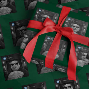 John Pork Meme Wrapping Paper Roll There Is Motion At Your Front Door Funny Brainrot