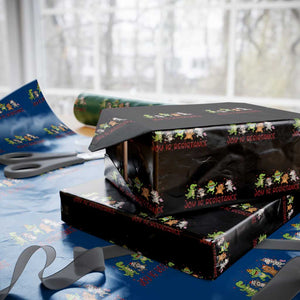 Joy Is Resistance Wrapping Paper Roll Funny Portland Frog Protest Xmas Gift TS12 Black Print Your Wear