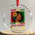 Juneteenth 1865 Black Freedom Celebration Crystal Glass Ornament Afrocentric Pride Melanin Girl - Print Your Wear