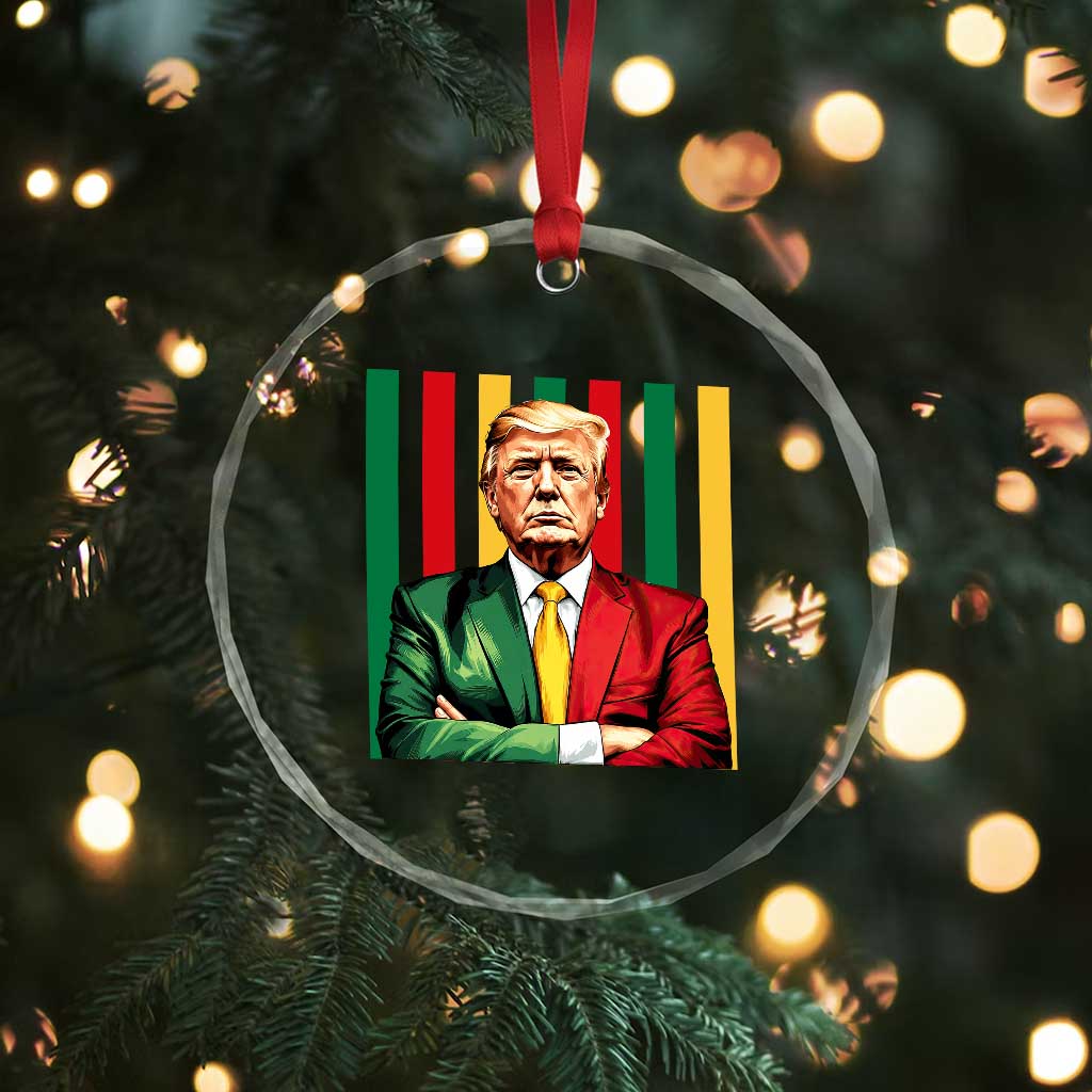 Juneteenth American Leader Inspiration Crystal Glass Ornament 1865 American Heritage Gift TS12 Print Your Wear