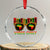 Juneteenth Vibes Only Crystal Glass Ornament Afro Pride Sunglasses Black History Celebration - Print Your Wear