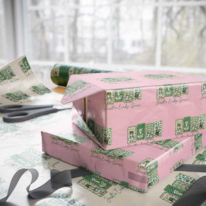 Just A Lucky Goose Nurse Wrapping Paper Roll St Patricks Day Gift TS12 Light Pink Print Your Wear