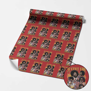 Justice For Lemon Pound Cake Bootleg Graphic Wrapping Paper Roll Retro Rap Free Speech TS14 Red Print Your Wear