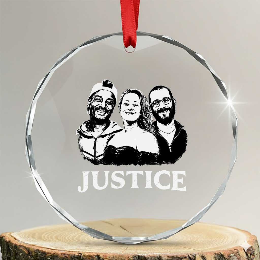Justice for Porter Pretti Good Memorial Crystal Glass Ornament Rest in Power Tribute Minnesota Protest TS02 Transparent Glass 3'' Circle Print Your Wear