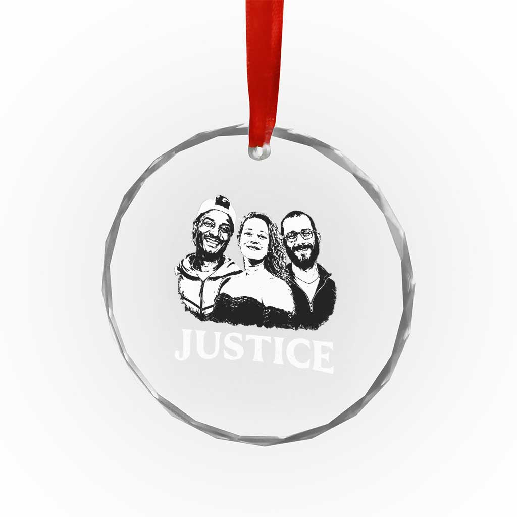 Justice for Porter Pretti Good Memorial Crystal Glass Ornament Rest in Power Tribute Minnesota Protest TS02 Print Your Wear