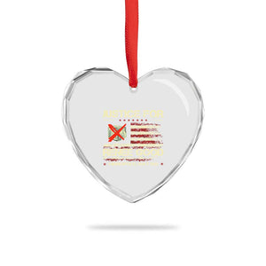 Justice for Renee Good Heart Crystal Glass Ornament Minneapolis Jan 8 2026 American Flag Stop Ice TS02 Print Your Wear