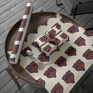 Keep Bear In Chicago CFB Wrapping Paper Roll Gift For Football Lovers TS12 Beige Print Your Wear