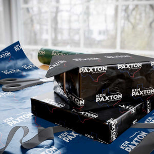 Ken Paxton for US Senate Wrapping Paper Roll Texas Senate Race 2026