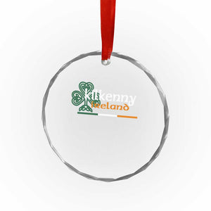 Kilkenny Ireland Crystal Glass Ornament Irish City Souvenir St Patricks Day Celtic Shamrock TS11 Print Your Wear