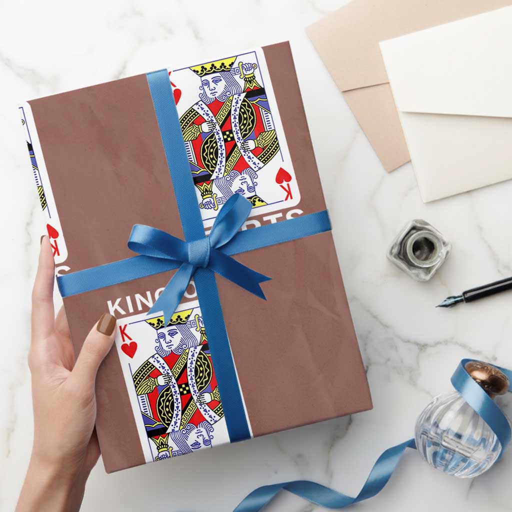 King of Farts Wrapping Paper Roll Funny Joke Inappropriate Fart Prank Gift TS10 Mocha Print Your Wear