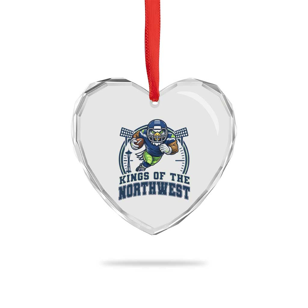 Kings Of The Northwest Heart Crystal Glass Ornament 12s Fan Pride TS12 Print Your Wear