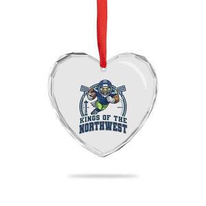 Kings Of The Northwest Heart Crystal Glass Ornament 12s Fan Pride TS12 Print Your Wear
