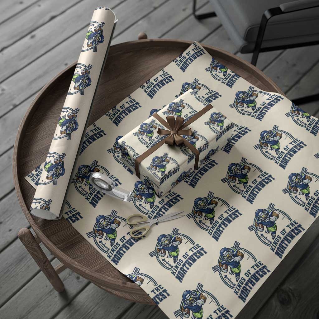 Kings Of The Northwest Wrapping Paper Roll 12s Fan Pride TS12 Beige Print Your Wear